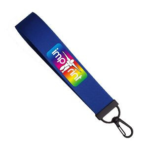 Solid Color Ribbon Keychain
