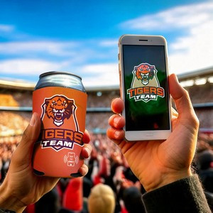 Full Color NFC Connect Can Cooler