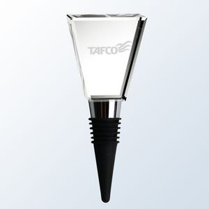 Crystal Wine Stopper - Trapezoid