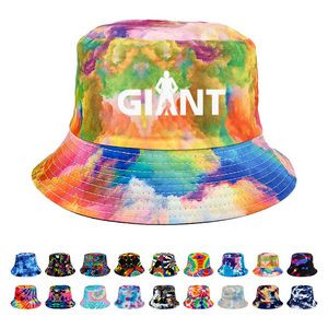 Tie-Dye Reversible Bucket Hat