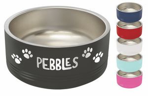 32 Oz. Vacuum Insulated Pet Bowl - Engraved