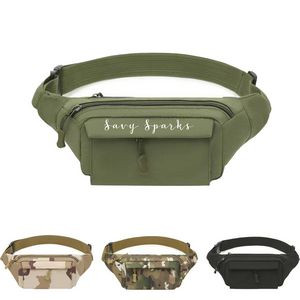 Multi Pocket Camouflage Fanny Pack