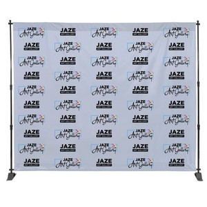 8ft X 10ft Step & Repeat Fabric Banner