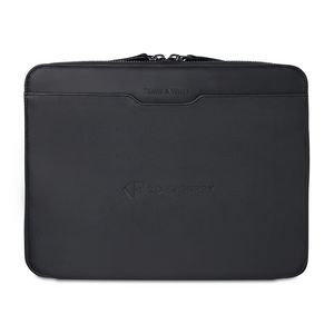Travis & Wells® Envoy Executive Zipper Close Padfolio - Black