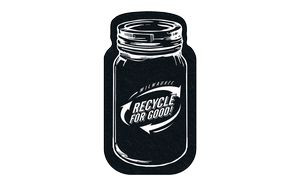 5" Standard Flat Tire Mason Jar Coaster