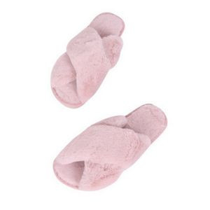 Open Toe Cotton Slippers