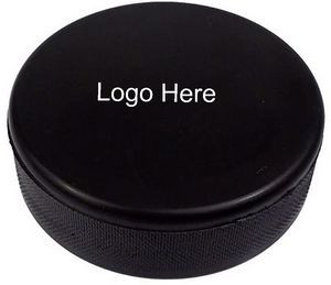 Black Stress Hockey Pucks