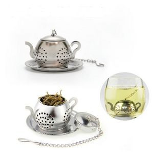 Stainless Steel Teapot Shape Tea Leaf Infuser