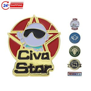 Custom Grilled Lacquer Badge