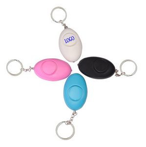 120DB Women's Self-Defense Safety Protection Outdoor Distress Burglar Alarm And Anti-Wolf Oval Alarm
