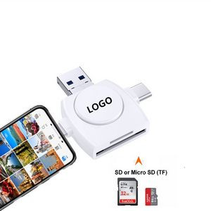 Memory Card Reader 4 in 1 Adapter