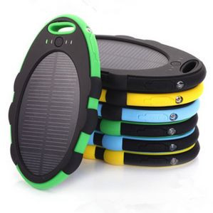 4,000mAh Portable Solar Power Bank Charger