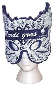 Mardi Gras Mask Hat