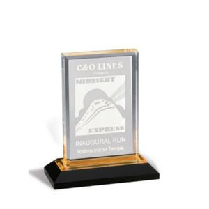 Gold Beveled Impress Acrylic