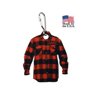 1 Side 4CP Dye Sub Fabric Custom Zipper Pull - 1 1/4"