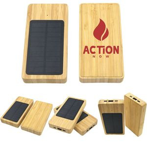 Bamboo Solar Power Bank