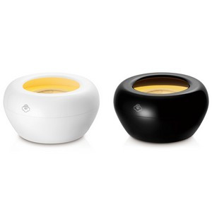 Serene House Luna Black No-Spill Wax Melt Warmer, Black