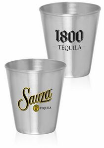 2.5 Oz. Metal Shot Glasses