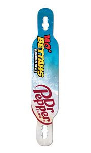 Premium Natural Drop Through Longboard