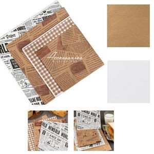 Custom Hamburger Wrapping Paper