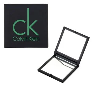 Mini Reflect Square Rubberized Folding Compact Mirror