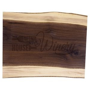 Black Walnut Rectangle Charcuterie Board, 15" x 11-1/2"