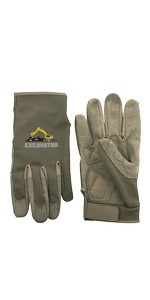 Touchscreen Tips & Synthetic Leather Palm Gloves