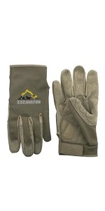 Touchscreen Tips & Synthetic Leather Palm Gloves