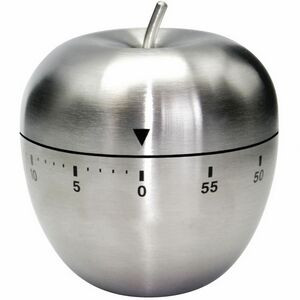 Stainless Steel Winding Apple Timer