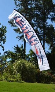 Wing Flag 17.4' "Banner" Kit, Single Reverse Print