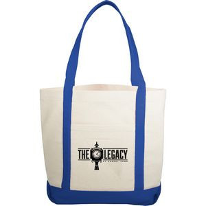 Lightweight Daytrip Cotton Canvas Boat Tote Bag