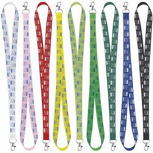 Universal Source® 3/4" Satin Screen Print Lanyard