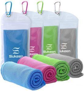 Cooling Towel w/Zip Pocket and Carabiner