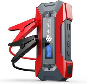 Portable Emergency battery booster Multi-function Car Emergency Jump Starter w/Smart Clip
