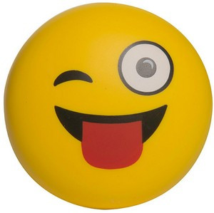 Emoji Wink Wink Squeezies® Stress Reliever