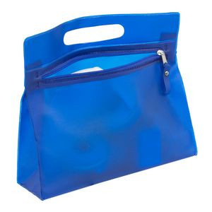 "Bermuda" Zipper Vinyl Travel, Vanity & Accessories Pouch (Overseas)