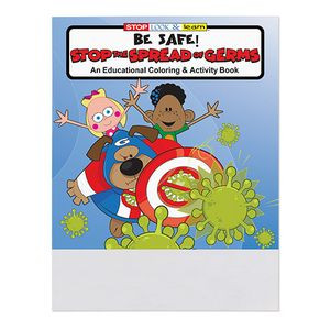 Stop the Spread of Germs Coloring Book