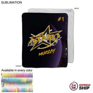 24 Hr Express Ship - Team Blanket in Ultra Soft and Smooth Microfleece, 50x60, Couch size