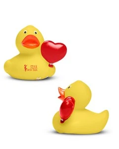Heart Rubber Duck