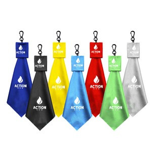 Microfiber Cleaning Cloth w/ KeyChain