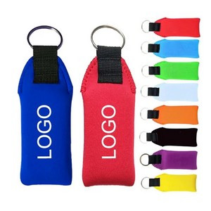 Customizable Floating Neoprene Wristband Keychain