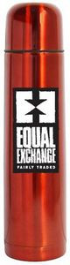 32 Oz. Vacuum Bullet Bottle with Red Coating
