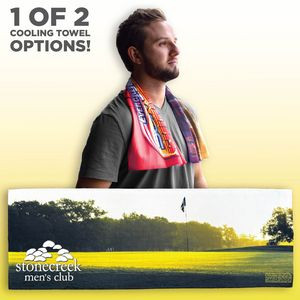 Deluxe Cooling Towel - 1 of 2 Cooling Towel Options - Customize with ANY design!