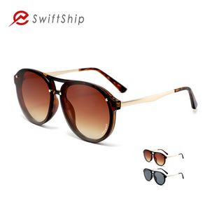 Polarized Retro Round Sunglasses