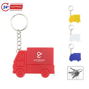 Car Shape Tape Measure Keychain