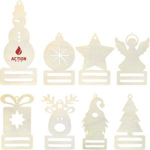 Wooden Christmas Tree Hanging