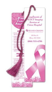 Bookmark, Stock Breast Cancer Awareness Pink Ribbon
