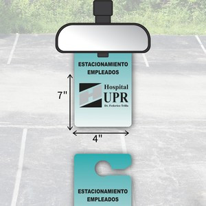 Permit | Hanger - Rectangle (4"x7") Rounded Corners