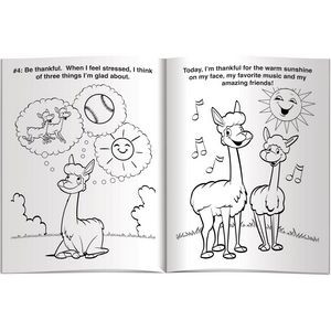 Page spread - Coloring Book - Be Kind to Your Mind