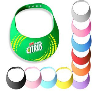 Multicolor Imprinted EVA Foam Sun Visor Hat